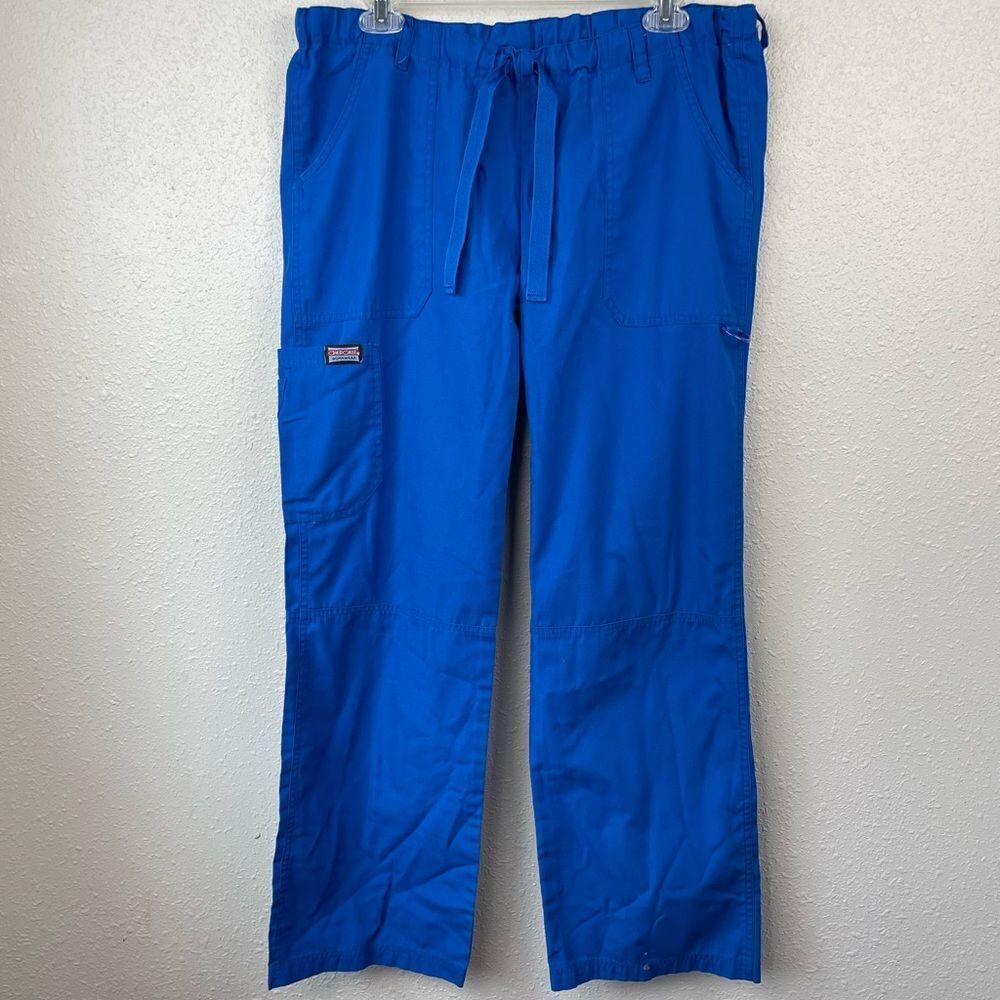 Cherokee Workwear Blue Scrubs Pants Size M EUC